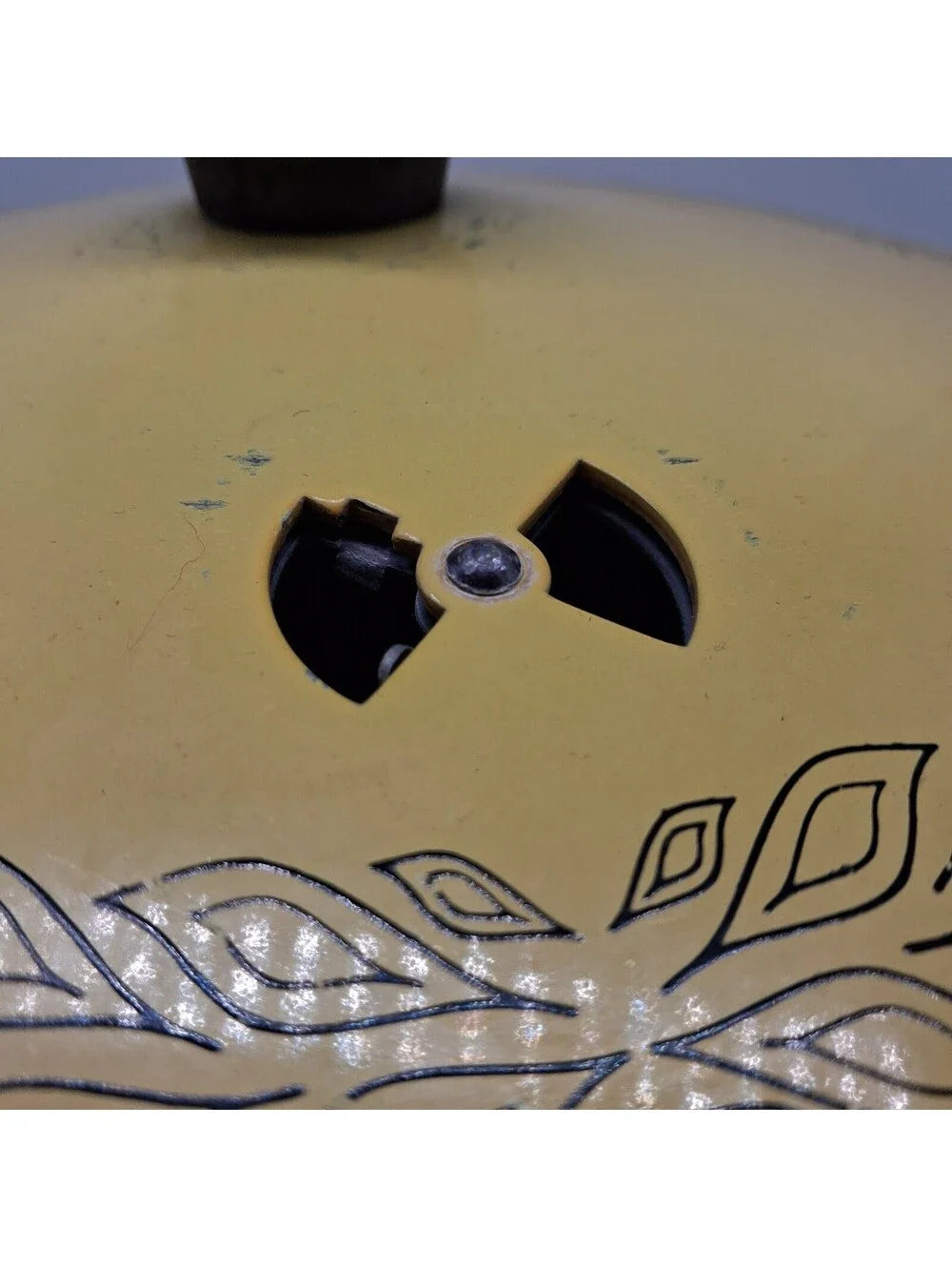 Vintage Wear-Ever Registered Plus 5 Qt Dutch Oven Pot Lid Yellow Gold USA
